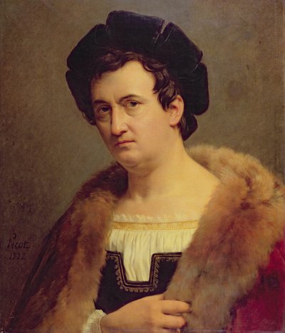 Retrato de François Joseph Talma, 1822 de Francois Edouard Picot